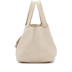 Hermès Beton Clemence Picotin Lock 22 Palladium Hardware - Image 4